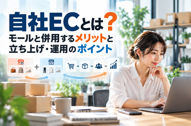 自社ECとは？モールと併用するメリットと立ち上げ・運用のポイント